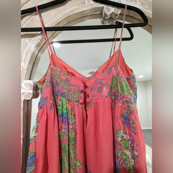 Halston silk maxi dress - Picture 2 of 8